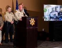 Durante una conferencia de prensa de aproximadamente media hora de duración, la policía de Las Vegas y funcionarios federales del orden público revelaron nuevos detalles sobre la explosión del día de Año Nuevo. AP / ARCHIVO