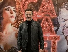 Flavio Medina, quien da vida al peculiar maestro de ceremonias, expresó su emoción por regresar al teatro y ser parte de este proyecto. EL INFORMADOR / H. Navarro