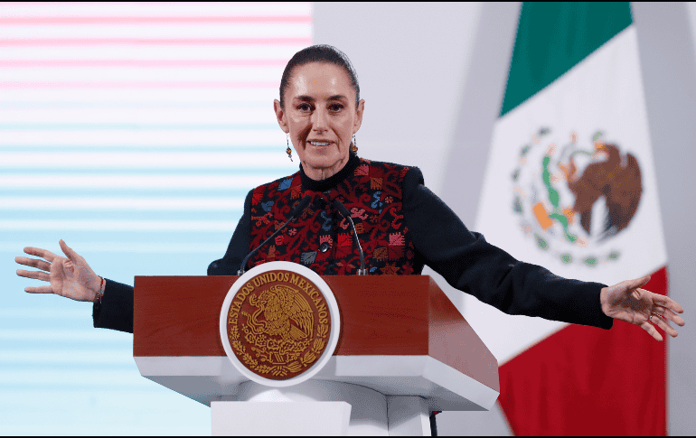 Sheinbaum argumentó que Trump está 