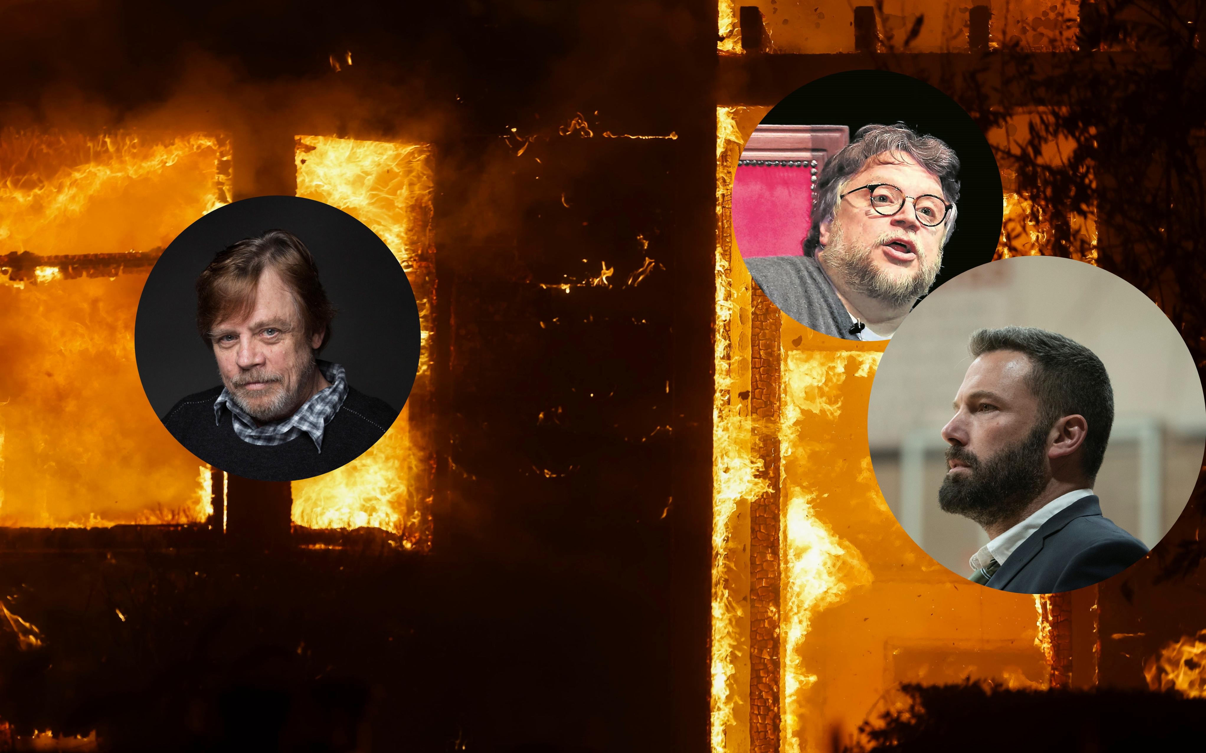 Estos son los famosos que han tenido que abandonar sus casas ante la expansión de los incendios en Hollywood. EFE / EPA / CAROLINE BREHMAN
