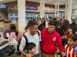 El ex jugador del Cruz Azul dio sus primeras palabras en Guadalajara. ESPECIAL.