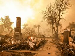 Actualmente 150 mil personas en California están bajo orden de evacuación y ninguno de los incendios presentan un porcentaje de contención, según la página del Departamento Forestal y de Protección contra Incendios de California. EFE / C. Brehman