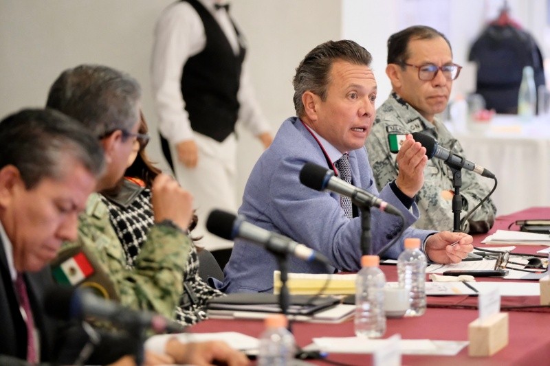 Lemus Navarro destacó que desde el inicio de su administración se impulsaron operativos de seguridad. CORTESÍA.