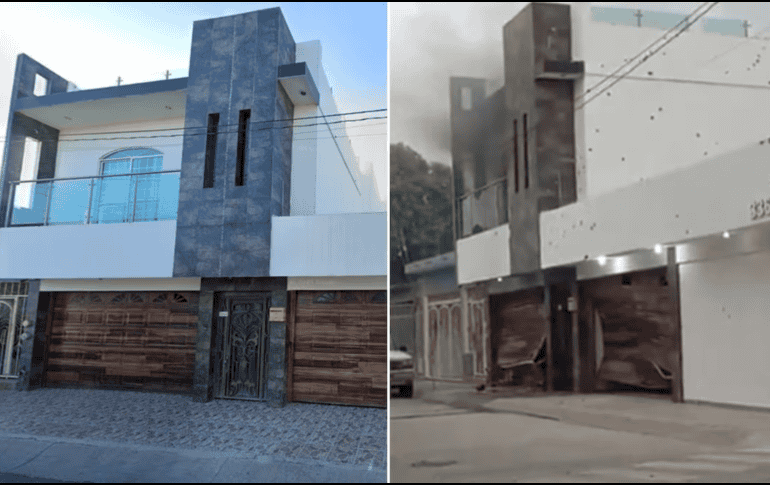 Te contamos cómo fue el antes y después de la casa de Markitos Toys tras el ataque armado en Culiacán. Google Maps / Redes sociales