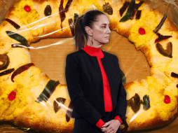 Claudia Sheinbaum Pardo reaccionó al reparto de roscas por parte de miembros del CNG. EL INFORMADOR / ARCHIVO / EFE / M. Guzmán