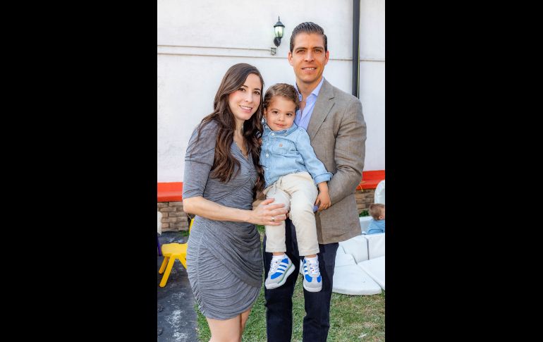 arla Sánchez, Santiago Sáenz y Jorge Sáenz. GENTE BIEN JALISCO / J. Soltero