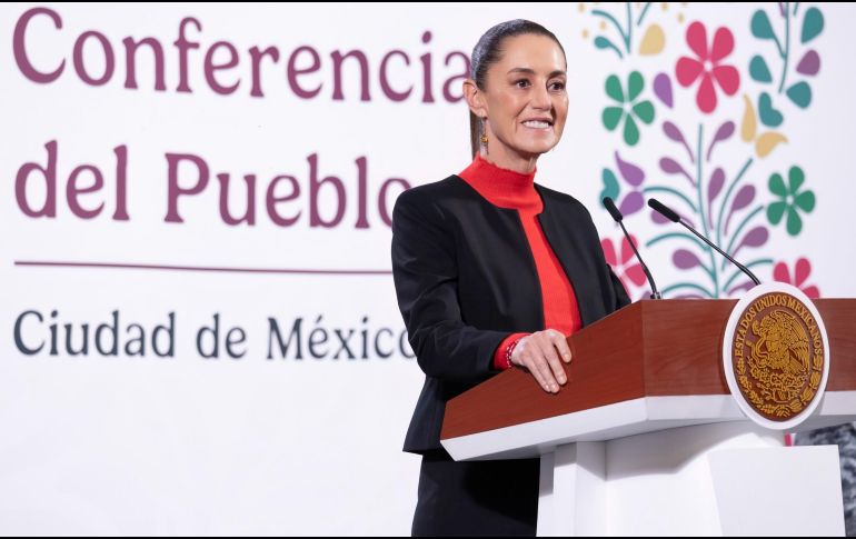 Este avance, según Sheinbaum, es el resultado de la implementación de la Estrategia Nacional de Seguridad. CORTESÍA.