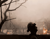 Por el momento, no había indicios oficiales de que ninguno de los fuegos fuera provocado. EFE / C. BREHMAN