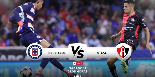 Cruz Azul vs Atlas: Dónde ver EN VIVO el partido de la J1, Clausura ...