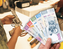 Dependiendo el tipo de arma y si esta es funcional, las bonificaciones irán hasta los 26 mil pesos. EL INFORMADOR / ARCHIVO