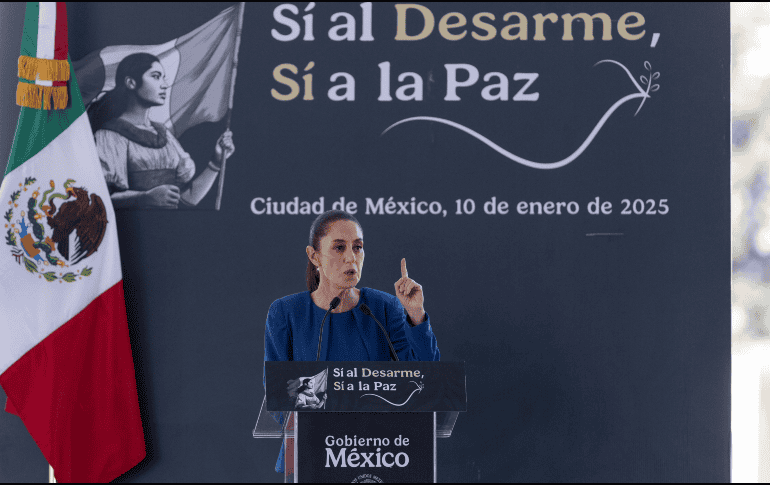 CLAUDIA SHEINBAUM. El programa inicia en iglesias de CDMX y se extenderá, posteriormente, a Baja California, Estado de México, Guanajuato, Guerrero y Tabasco. SUN / H. Salvador