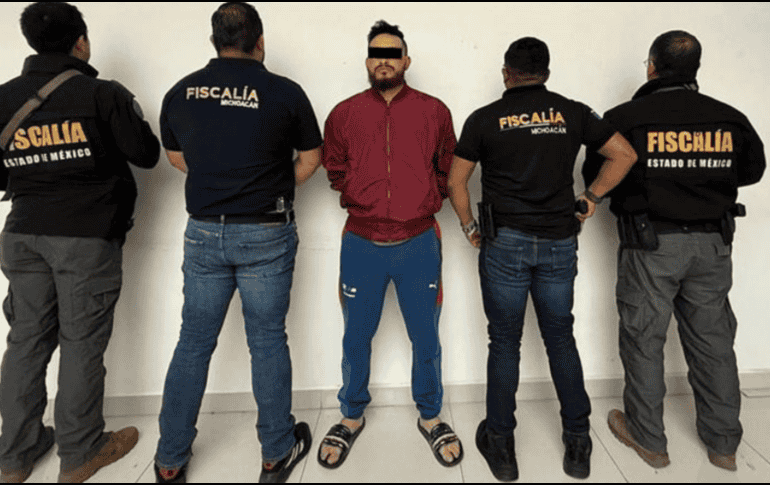 Adrián Mauricio N. es señalado por su probable vinculación con diversos delitos. X / @FiscaliaEdomex