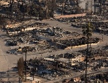 Al menos 18 personas han sido arrestadas por saqueos en las áreas devastadas por los incendios. EFE/A. DINNER.