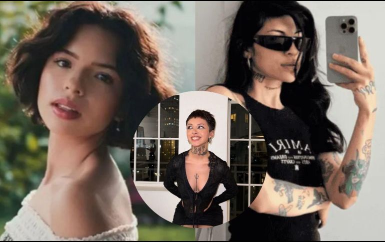 El detalle que más llama la atención es la aparente coincidencia en los rasgos físicos de “Bredie” con las mujeres que han marcado la vida sentimental de Christian Nodal: su expareja, Cazzu, y su actual esposa, Ángela Aguilar. INSTAGRAM / angela_aguilar_  INSTAGRAM/cazzu