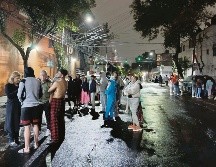 A las 02:35 de la madrugada de ayer, se activó la alerta en la Ciudad de México por un sismo de 6.1 grados de magnitud en Michoacán. EL UNIVERSAL