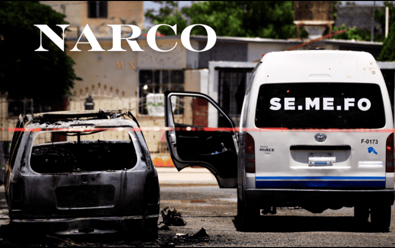 Los cuerpos cercenados y calcinados de dos hombres, fueron rescatados del interior de una camioneta siniestrada por el estallido de un Artefacto Explosivo Improvisado terrestre (AEI), en Apatzingán, Michoacán. EFE / ARCHIVO