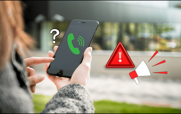 Las llamadas fantasma son la forma más común para llevar estafas telefónicas. ESPECIAL/CANVA