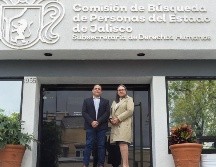 Edna Montoya Sánchez, se reunió con integrantes de la Comisión de Búsqueda de Personas del Estado de Jalisco. CORTESÍA