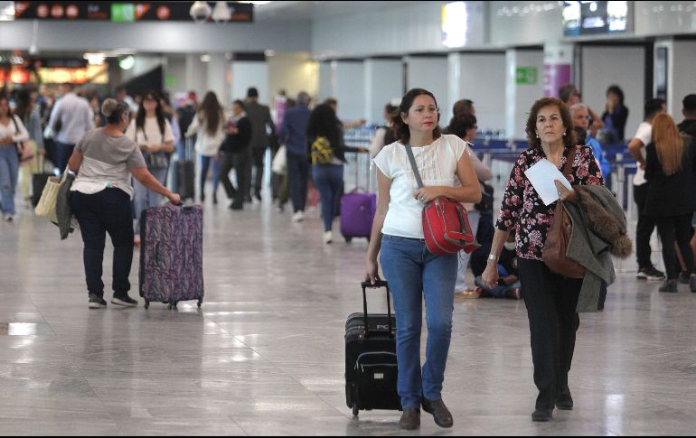 Los aeropuertos de Guadalajara y Tijuana incrementaron 8.2% y 2.7%, respectivamente. EL INFORMADOR/ARCHIVO.