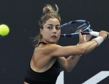 Renata Zarazúa desplegó su mejor tenis ante Taylor Townsend. Su próxima rival es Jasmine Paolini. EFE/R. De la Peña