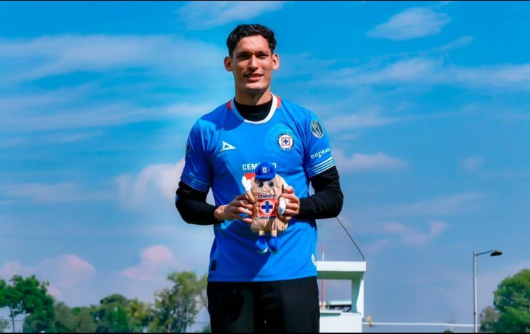 Jesús Orozco Chiquete quiere convertirse en referente del Cruz Azul. X/lacruzazul