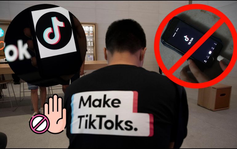 TikTok no permitirá que los usuarios existentes sigan accediendo a sus contenidos tras el bloqueo. AFP / AP / ARCHIVO