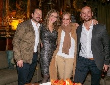 Alejandro Ochoa, Lorena Ochoa, Lorena Tostado y Willy Ochoa. GENTE BIEN JALISCO / A. Rodríguez