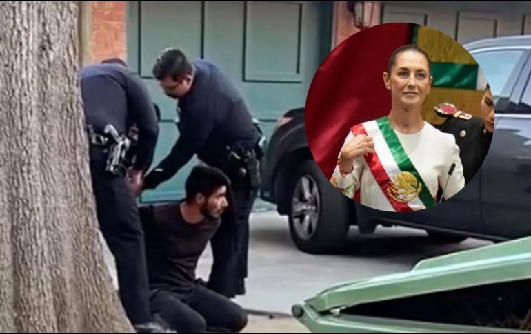 La presidenta Claudia Sheinbaum Pardo pidió a las autoridades de California que garanticen una investigación imparcial y sin prejuicios hacia el detenido.  AP/ARCHIVO