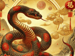 La influencia de la Serpiente de Tierra trae consigo una energía especial que favorece el crecimiento personal.ESPECIAL/IA