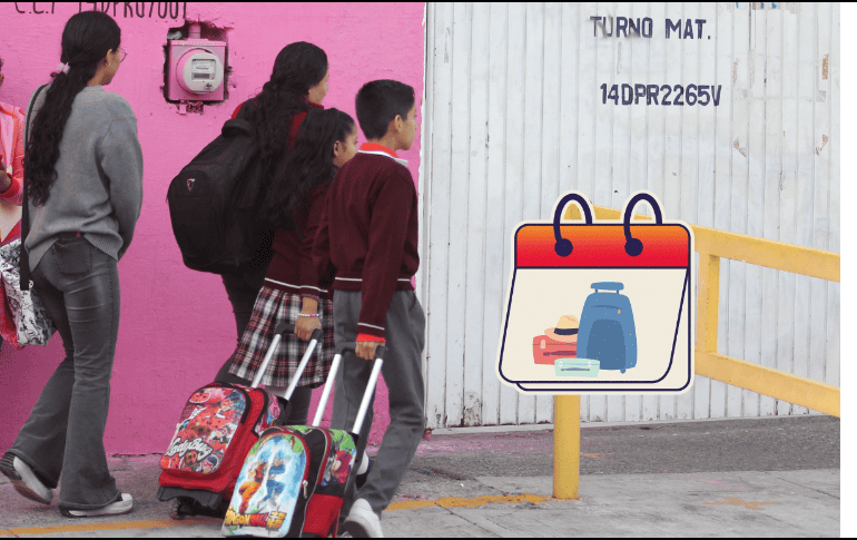 Conoce todos los descansos del actual ciclo escolar. EL INFORMADOR / ARCHIVO