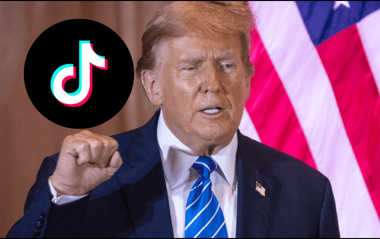 Trump estaría buscando acuerdos poco convencionales y maniobras legales como una orden ejecutiva para salvar a TikTok. EFE/ ARCHIVO/ ESPECIAL
