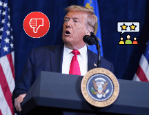 El regreso de Trump a la presidencia de EU causa revuelo y opiniones negativas en diversos países. AP/E. Vucci