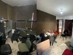 Este jueves la Fiscalía de Jalisco dio a conocer nueva información relacionada con el call center clandestino desmantelado el pasado martes, descubierto en calles de la colonia Medrano en Guadalajara. CORTESÍA