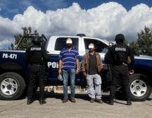 Los detenidos, identificados como Felipe ‘N’ y Víctor ‘N’ de 65 y 36 años de edad respectivamente, fueron puestos a disposición de un agente del ministerio público. ESPECIAL