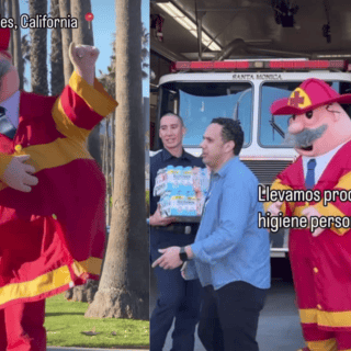 El Dr. Simi lleva solidaridad mexicana a los afectados por incendios en Los Ángeles