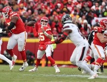 Los Chiefs jugarán su séptima final consecutiva de la Conferencia Americana el próximo domingo. AP/ T. Heying.
