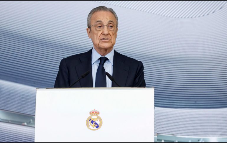 Florentino Pérez continuará siendo el presidente del Real Madrid. EFE / CHEMA MOYA