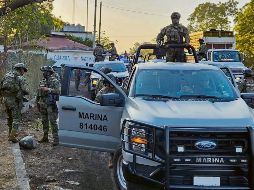 Un operativo del Ejército, de la Guardia Nacional y del grupo Fuerza y Reacción Inmediata Pakal de la Policía Estatal, en colonias donde operan grupos de pandilleros indígenas. EL UNIVERSAL