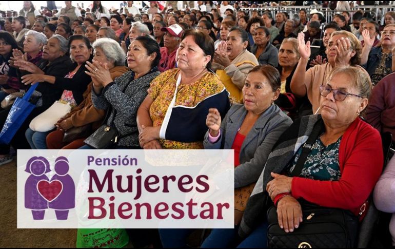 La tarjeta de la Pensión Mujeres Bienestar permitirá a las mujeres seleccionadas, acceder a un apoyo económico de 3 mil pesos cada dos meses. ESPECIAL / GOBIERNO DE MÉXICO