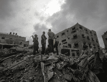 Más de 600 camiones con ayuda humanitaria entraron este domingo en la Franja de Gaza. EFE / ARCHIVO