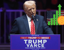 Trump buscará fortalecer la economía estadounidense, implementando aranceles en diversos países. AP / ARCHIVO