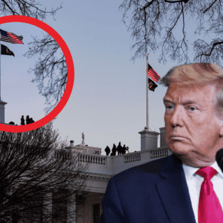 Trump iza banderas a toda asta antes de finalizar luto por Jimmy Carter