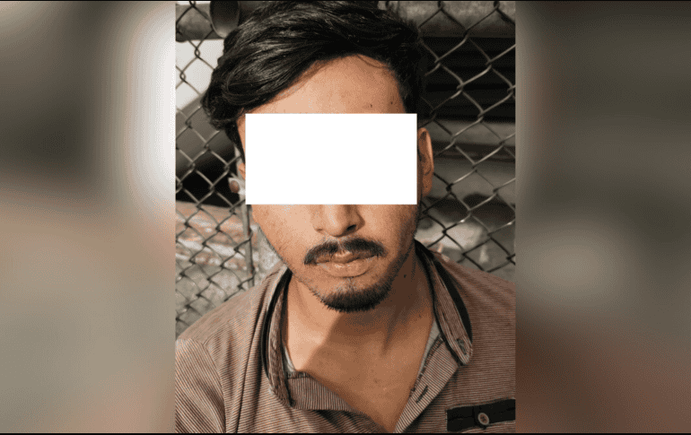 Al verificar su información, los policías se percataron de que el sujeto de 25 años de edad era buscado por homicidio en Baja California. CORTESÍA/POLICÍA DE GUADALAJARA