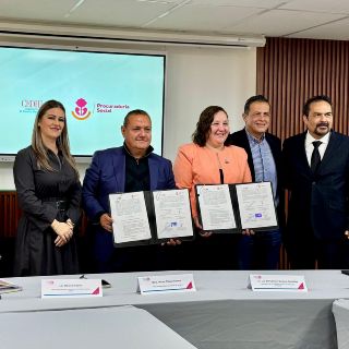 Procuraduría Social y CEDHJ firman convenio de protección a los derechos humanos