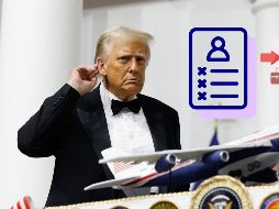 Donald Trump anunció los primeros ceses de su mandato a través de sus redes sociales oficiales. EFE /ANNA MONEYMAKER / POOL