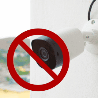 ¿Te pueden multar por tener cámaras de seguridad en casa?