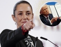 Aunque la medida ha despertado preocupación en México, Sheinbaum pidió esperar a ver las verdaderas implicaciones. ESPECIAL, EFE / I. Esquivel y AP / M. Rourke