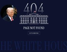 La versión en español de la página de la Casa Blanca ha dejado de funcionar. ESPECIAL / Captura de pantalla / EFE / EPA / WILL OLIVER