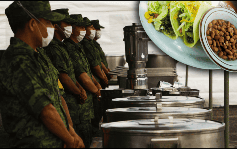 Marina y Defensa Nacional serán las encargadas de proporcionar alimentación y seguridad en los centros de atención que se instalen en los estados, con cocinas móviles. EL INFORMADOR / AP / ARCHIVO