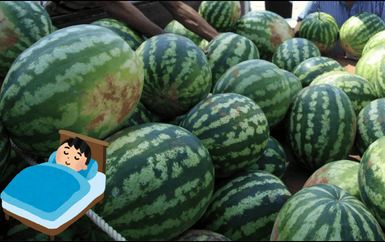 La sandía es una fruta muy nutritiva. NTX / ARCHIVO